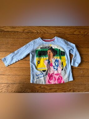 Piccolina Rosa Parks Long Sleeve Tee - Size 2